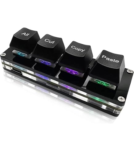 Amazon.com: BTXETUEL Mini 4-Key Keypad WASD Arrow Key Keycaps